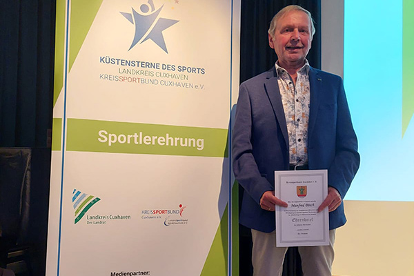 Ehren-Auszeichung für Manfred Bösch