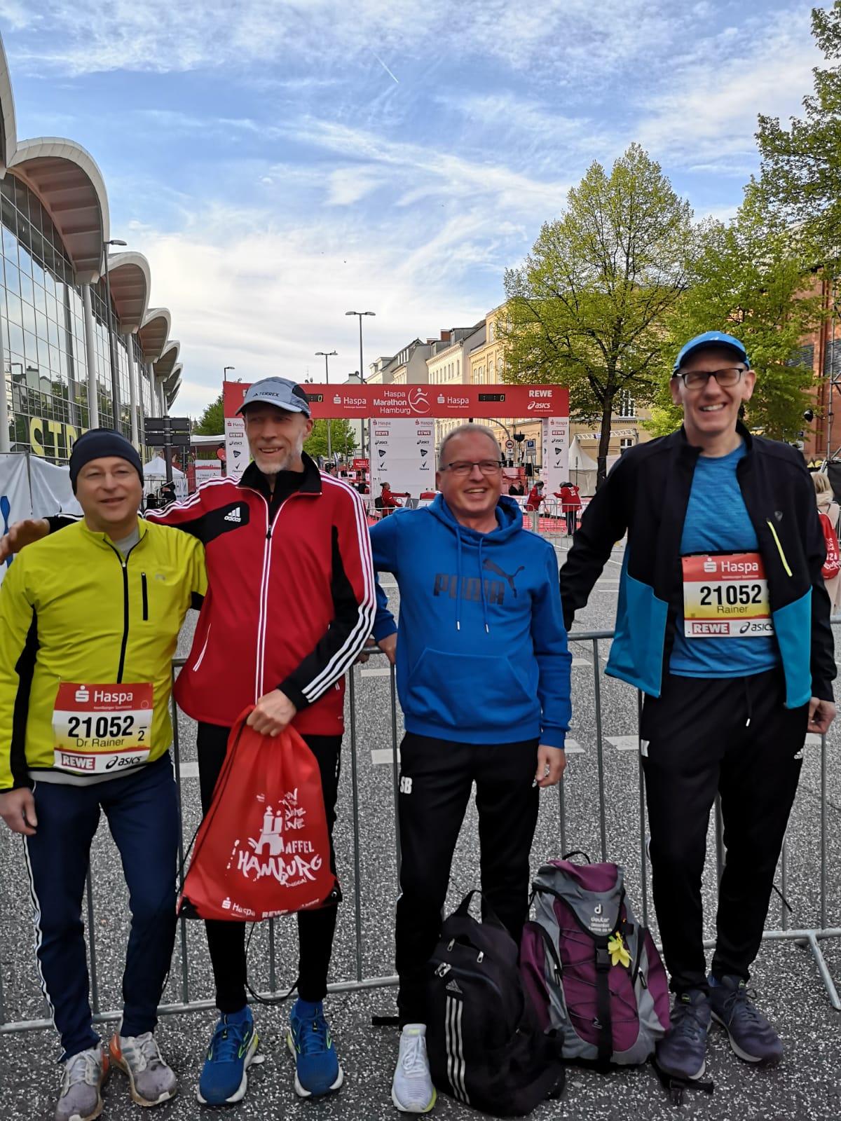 Marathon Teilnahme in Hamburg